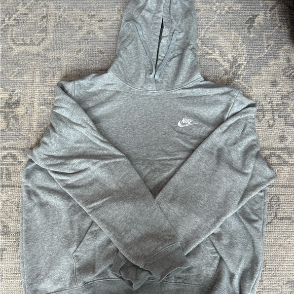 Nike Heather Gray Hoodie - Picture 1 of 3